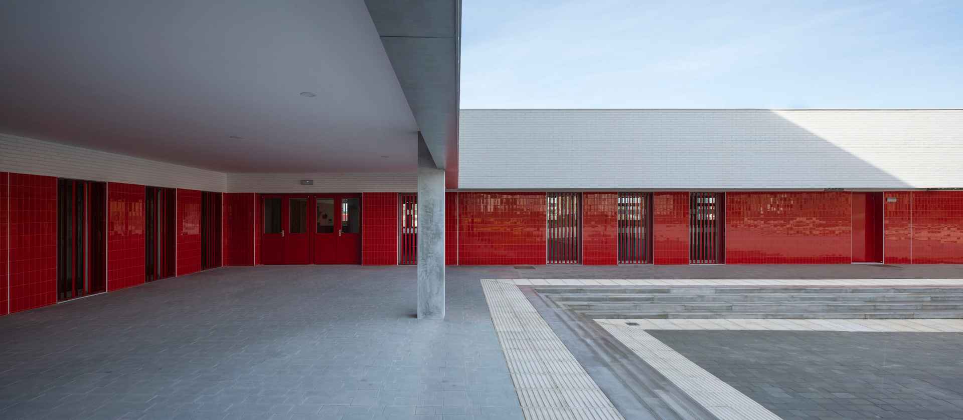 Colegio de Educación Infantil y Primaria en Huelva. Arquitectura educativa sostenible en Andalucía. Proyecto: LAP arquitectos en Córdoba