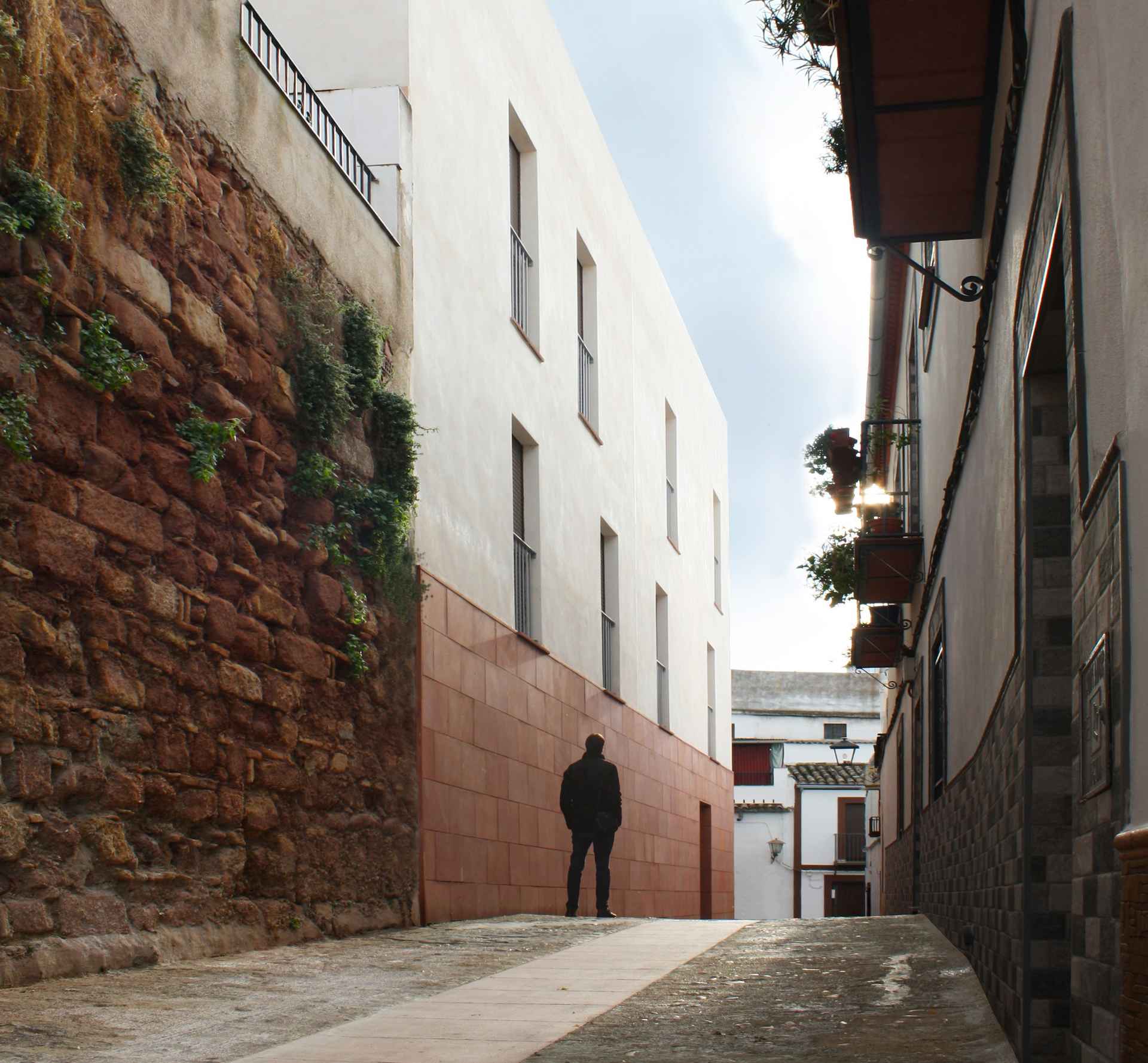 Promoción de viviendas en Montoro (Córdoba) con rehabilitación de Casa Palacio del S. XVIII y obra  de nueva planta. Arquitectura contemporánea e histórica en un proyecto único. Proyecto: LAP arquitectos en Córdoba